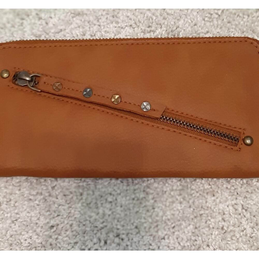 Free People Carmel Leather Wristlet